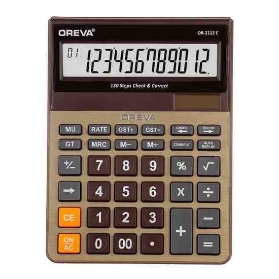 OREVA-OR-2112-C-GOLD-BROWN-CALCULATORS